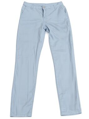 Men’s Sky Blue Chinos – 34x30 Slim Tapered Fit – Modern Clean Look